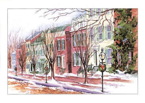 Winter Society Hill Christmas Boxed Cards