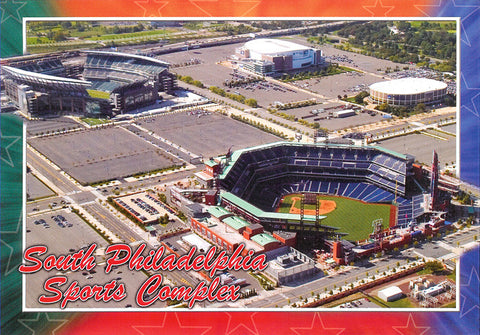 Philadelphia Sports Complex Postcard