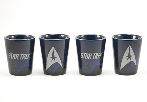Star Trek 4 pcs  Shot Glass Set