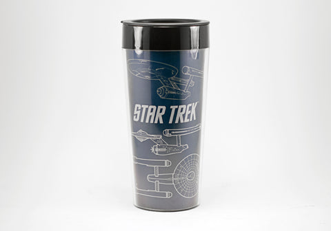 Star Trek 16 oz Plastic Travel Mug
