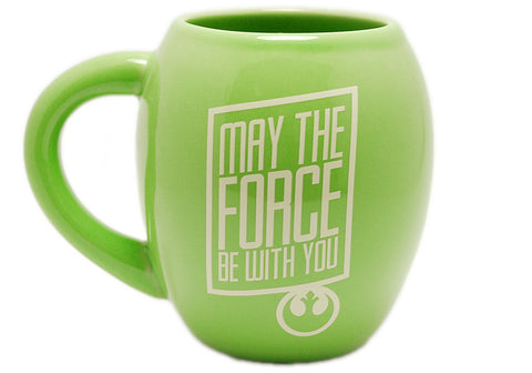 Star Wars Yoda 18 oz Oval Mug