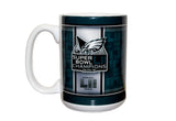 Philadelphia Eagles Super Bowl Lll Champs 15 oz Sublimated Mug