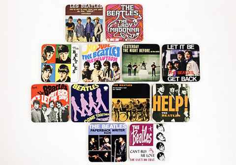 The Beatles 12 Piece Magnet Set