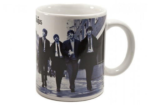 The Beatles Taking A Stroll 12 oz Mug