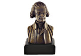 Thomas Jefferson 6" Polystone Bronze-Finished Bust