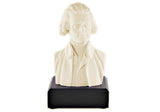 Thomas Jefferson 6" Polystone Ivory White Bust
