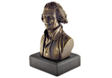 Thomas Jefferson 11" Polystone Bronze-Finished Bust