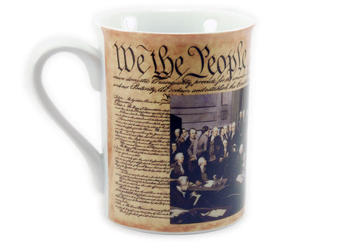We the People, US Constitution Mug