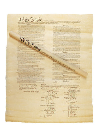 United States Constitution Poster