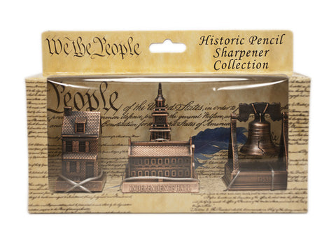 Philadelphia 3 Historic Sites Pencil Sharpener Set