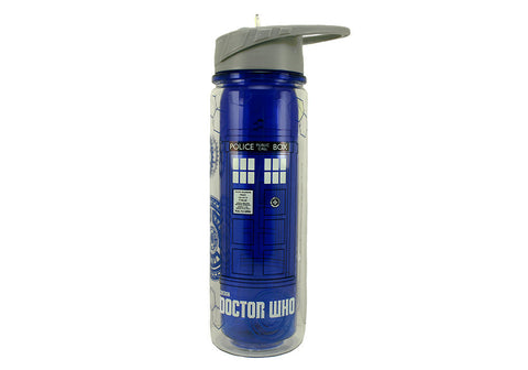 Doctor Who TARDIS 18 oz. Tritan Water Bottle