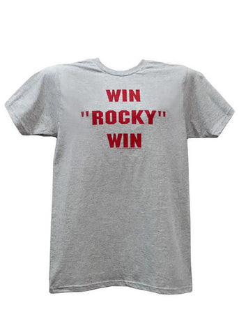 Rocky Win Licensed Adult T-Shirt