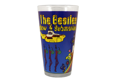The Beatles Yellow Submarine Pint Glass